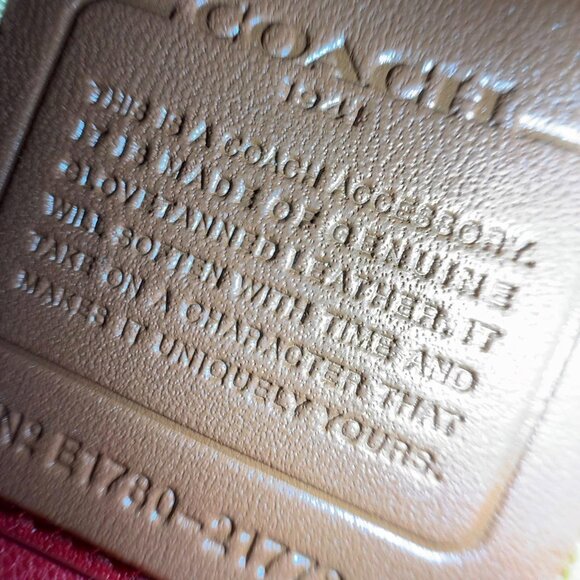 Coach Cherry Sparkle Print Wristlet Clutch NWT - Picture 10 of 10